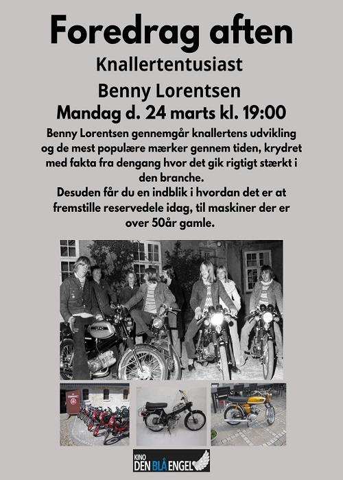 Knallertforedrag m/ Benny Lorentsen