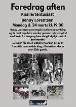 Knallertforedrag m/ Benny Lorentsen